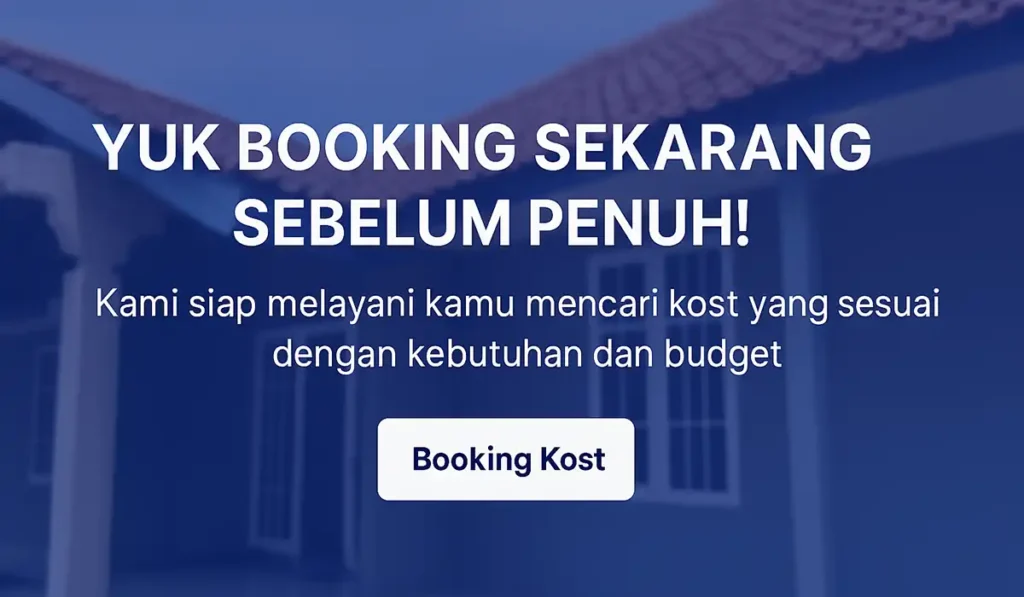 Yuk Booking Sekarang Sebelum Penuh!