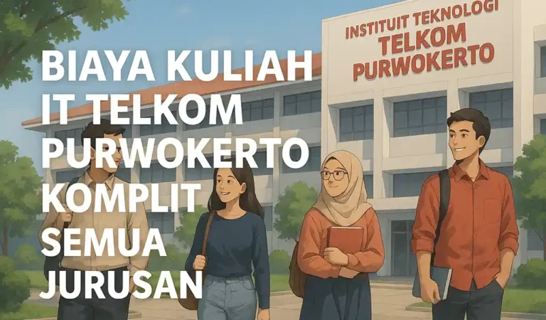 Biaya Kuliah Institut Teknologi Telkom Purwokerto