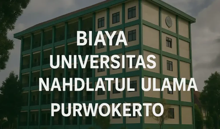 Biaya Universitas Nahdlatul Ulama Purwokerto