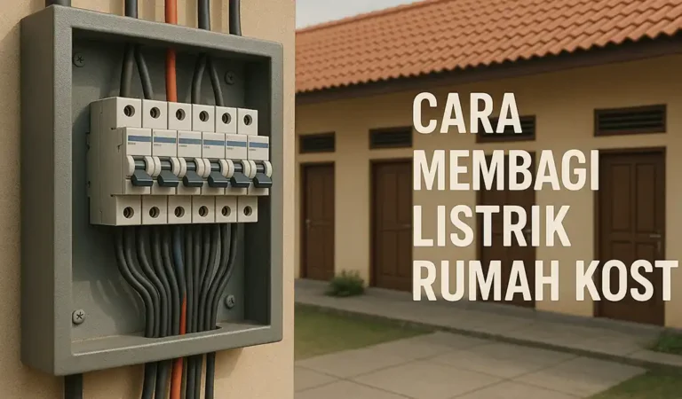 Cara Membagi Listrik Rumah Kost