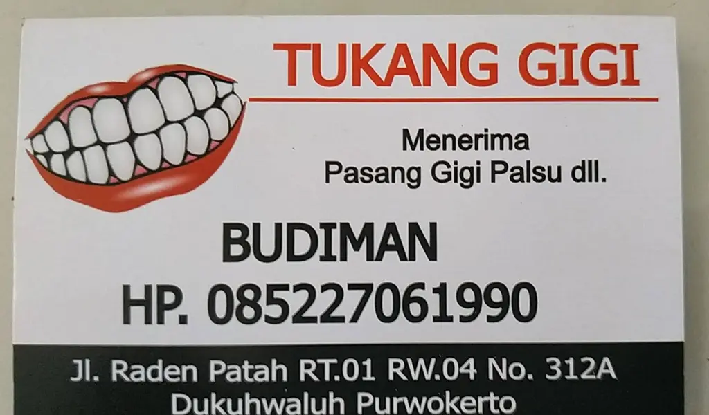 Tukang Gigi Budiman