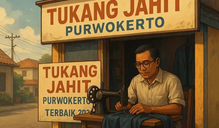 Tukang Jahit di Purwokerto
